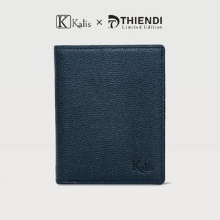 Ví Da Nam Đứng Cao Cấp Hàng Hiệu Kalis x Thiendi WCMD01 Ví Da Đứng Nam Mini Nhỏ Gọn Đẹp Nhiều Ngăn Để Đựng Thẻ ATM