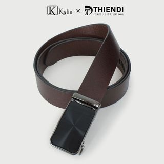 Dây Nịt Nam Cao Cấp Hàng Hiệu Kalis x Thiendi BCOA2A2 Dây Nịt Nịch Thắt Lưng Nam Trung Niên Da Bò Thật Hàng Hiệu Cao Cấp