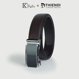 Thắt Lưng Da Nam Cao Cấp Hàng Hiệu Kalis x Thiendi BCNA2A1 Dây Nịt Nịch Thắt Lưng Nam Trung Niên Da Bò Thật Cao Cấp