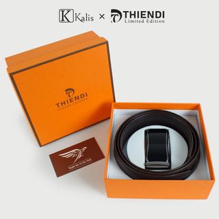 Thắt Lưng Da Nam Cao Cấp Hàng Hiệu Kalis x Thiendi BCNA2A1 Dây Nịt Nịch Thắt Lưng Nam Trung Niên Da Bò Thật Cao Cấp