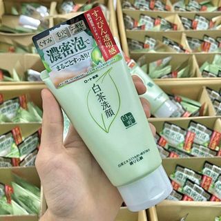 Sữa Rửa Mặt Trà Xanh Rohto Shirochasou Green Tea Foam (120g) – Nhật Bản