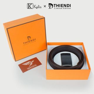 Dây Nịch Nam Trung Niên Cao Cấp Hàng Hiệu Kalis x Thiendi BCNA2A2 Dây Nịt Nịch Thắt Lưng Nam Trung Niên Da Bò Thật