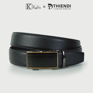 Dây Nịt Nam Trung Niên Cao Cấp Hàng Hiệu Kalis x Thiendi BCSO4A1 Dây Nịt Nịch Thắt Lưng Nam Trung Niên Da Bò Thật