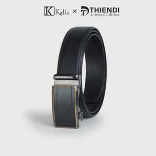 Dây Nịt Nam Trung Niên Cao Cấp Hàng Hiệu Kalis x Thiendi BCSO4A1 Dây Nịt Nịch Thắt Lưng Nam Trung Niên Da Bò Thật