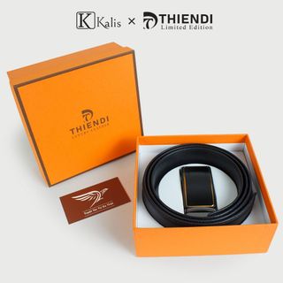 Dây Nịt Nam Trung Niên Cao Cấp Hàng Hiệu Kalis x Thiendi BCSO4A1 Dây Nịt Nịch Thắt Lưng Nam Trung Niên Da Bò Thật