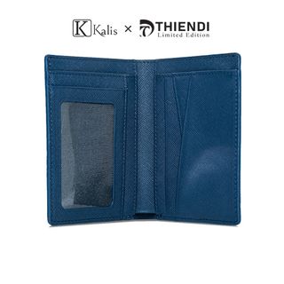 Ví Đựng Thẻ Nam Mini Cao Cấp Hàng Hiệu Kalis x Thiendi WCSD04 Ví Da Đứng Nam Mini Nhỏ Gọn Đẹp Nhiều Ngăn Để Đựng Thẻ ATM