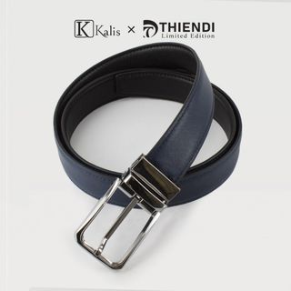 Thắt Lưng Nam Xoay 360 Cao Cấp Hàng Hiệu Kalis x Thiendi BCSS412 Dây Nịt Thắt Lưng Nam 2 Mặt Xoay Chiều 360 Độ Da Bò