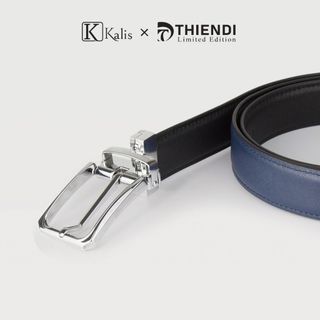 Thắt Lưng Nam Xoay 360 Cao Cấp Hàng Hiệu Kalis x Thiendi BCSS412 Dây Nịt Thắt Lưng Nam 2 Mặt Xoay Chiều 360 Độ Da Bò