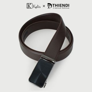 Thắt Lưng Da Nam Cao Cấp Hàng Hiệu Kalis x Thiendi BCMA2A2 Dây Nịt Nịch Thắt Lưng Nam Trung Niên Da Bò Thật Hàng Hiệu