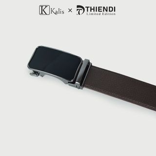 Thắt Lưng Da Nam Cao Cấp Hàng Hiệu Kalis x Thiendi BCMA2A2 Dây Nịt Nịch Thắt Lưng Nam Trung Niên Da Bò Thật Hàng Hiệu