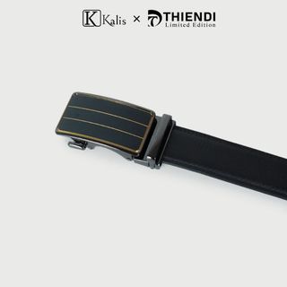Dây Thắt Lưng Nam Cao Cấp Hàng Hiệu Kalis x Thiendi BCSA1A3 Dây Nịt Nịch Thắt Lưng Nam Trung Niên Da Bò Thật Hàng Hiệu