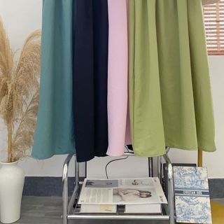 ĐẦM 2 DÂY MAXI NĂNG ĐỘNG VẢI ĐŨI XỐP BAO ĐẸP - MI MI HOUSE BOUTIQUE
