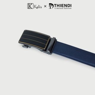 Dây Nịt Nam Công Sở Cao Cấp Hàng Hiệu Kalis x Thiendi BCSA4A3 Dây Nịt Nịch Thắt Lưng Nam Trung Niên Da Bò Thật Hàng Hiệu