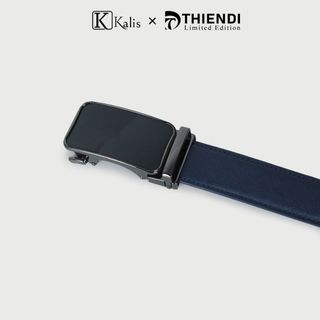 Dây Lưng Nam Cao Cấp Hàng Hiệu Kalis x Thiendi BCSA4A2 Dây Nịt Nịch Thắt Lưng Nam Trung Niên Da Bò Thật Hàng Hiệu