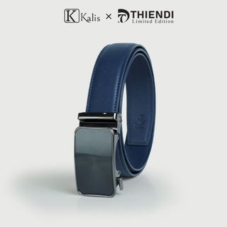 Dây Lưng Nam Cao Cấp Hàng Hiệu Kalis x Thiendi BCSA4A2 Dây Nịt Nịch Thắt Lưng Nam Trung Niên Da Bò Thật Hàng Hiệu