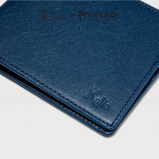 Ví Da Bò Thật Nam Cao Cấp Hàng Hiệu KALIS x Thiendi WCSG04 Bóp Ngang Nam Đẹp Da Thật Full Box Có Bảo Hành