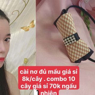 Cài nơ đủ màu giá sỉ