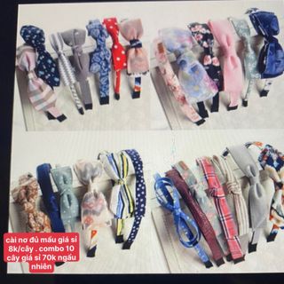 Cài nơ đủ màu giá sỉ