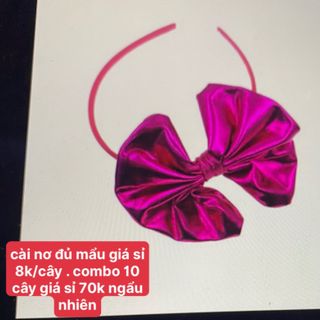Cài nơ đủ màu giá sỉ