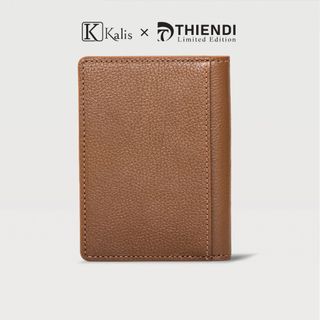 Ví Đựng Thẻ Nam Mini Cao Cấp Hàng Hiệu Kalis x Thiendi WCMM02 Ví Da Đứng Nam Mini Nhỏ Gọn Đẹp Nhiều Ngăn Để Đựng Thẻ ATM