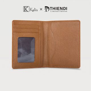 Ví Đựng Thẻ Nam Mini Cao Cấp Hàng Hiệu Kalis x Thiendi WCMM02 Ví Da Đứng Nam Mini Nhỏ Gọn Đẹp Nhiều Ngăn Để Đựng Thẻ ATM