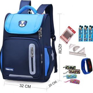 Balô chống gù lưng hình gấu cho bé size to