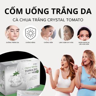 Cốm uống trắng da cà chua trắng