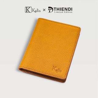 Ví Nam Mini Nhỏ Gọn Cao Cấp Hàng Hiệu Kalis x Thiendi WCMM06 Ví Da Đứng Nam Mini Nhỏ Gọn Đẹp Nhiều Ngăn Để Đựng Thẻ ATM