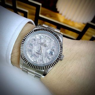 ROELXX Day-Date 40 Meteorite Baguette Automatic