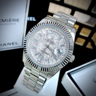 ROELXX Day-Date 40 Meteorite Baguette Automatic