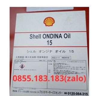 Dầu bôi trơn Shell Ondina Oil 15 cho ngành y dược giá sỉ