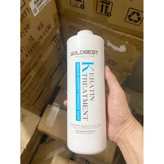 KERATIN GOLDBEST 1000ml PHỤC HỒI TÓC NÁT, KERATIN TREATMENT PHỤC HỒI TÓC CHUYÊN SÂU