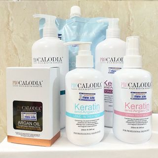 Xịt dưỡng tóc Pro Calodia Keratin 250ml chăm sóc tóc khô xơ giá sỉ