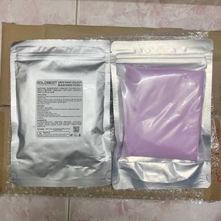Bột Tẩy Tóc Collagen cao cấp tiện lợi để tẩy tóc tại nhà 200G, Bột tẩy tóc Goldbest Ý không làm khô tóc