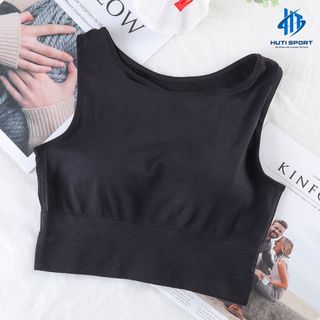 Áo Sát Nách Tập Thể Thao Gym Yoga, Áo Bra Croptop Thể Thao AG1932