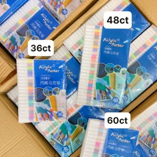Bộ Bút Màu  ACRYLIC MARKER 48 chi tiết