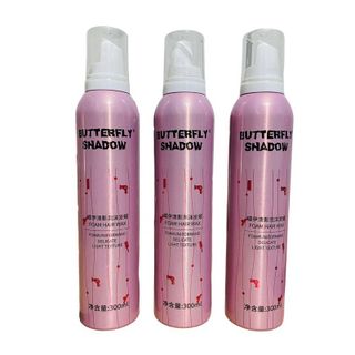 Gel mềm giữ nếp tóc xoăn, Keo bọt butterfly shadow 300ml giữ nếp tóc tạo kiểu tóc uốn