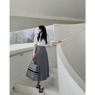 006 - CHÂN VÁY XẾP LY BẢN CẠP CAO PHONG CÁCH CÔNG SỞ SIÊU XINH