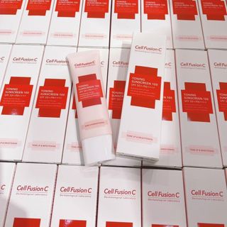 Kem chống nắng cell fusion Hồng