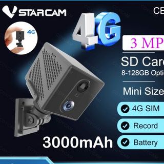 CAMERA MINI DÙNG SIM 4G STARCAM CB75 PIN SẠC giá sỉ