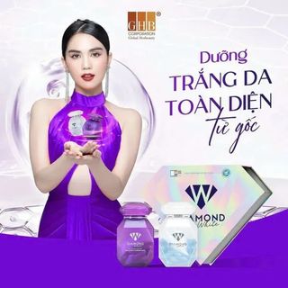 VIÊN UỐNG TRẮNG DA NGỌC TRINH 𝐃𝐈𝐀𝐌𝐎𝐍𝐃 𝐖𝐇𝐈𝐓𝐄 MẪU MỚI CHÍNH HÃNG 100%