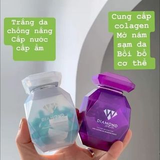 VIÊN UỐNG TRẮNG DA NGỌC TRINH 𝐃𝐈𝐀𝐌𝐎𝐍𝐃 𝐖𝐇𝐈𝐓𝐄 MẪU MỚI CHÍNH HÃNG 100%