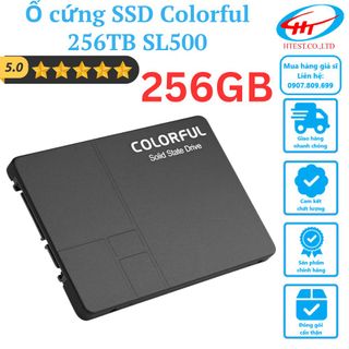 Ổ cứng SSD Colorful 258GB SL500 Sata III 6Gb/s – Chính hãng