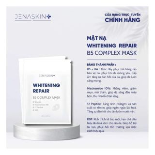 💥Mặt Nạ Whitening Repair B5 Complex Mask sản phẩm trinh phục mọi loại da. giá sỉ