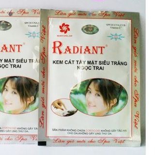 Tắm Trắng Ngọc Trai Ra.diant 125g( kích thích làm trắng da) giá sỉ