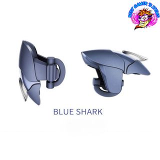 Nút bấm Blue Shark Cho Game Free Fire, PUBG Mobile - Chât liệu Nhựa ABS cao cấp và hợp kim bền bỉ cực nhạy