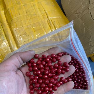 Đá chu sa đỏ loại 1 kích thước 8mm , 10mm , 12mm , 14mm