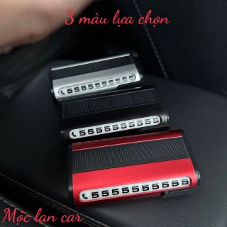 Bảng Số Điện Thoại Bằng Kim Loại Sử Dụng Năng Lượng Mặt Trời Có Đèn LED Dạ Quang, Điều Chỉnh Con Lăn Số Dễ Dàng