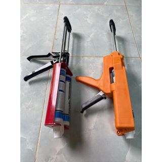 Súng bơm keo 2 thành phần , Súng bắn keo chà ron 2 thành phần bơm keo chít mạch