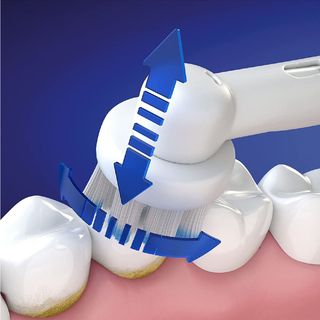Bàn Chải Điện Đầu Xoay Tròn Kachi MK361
